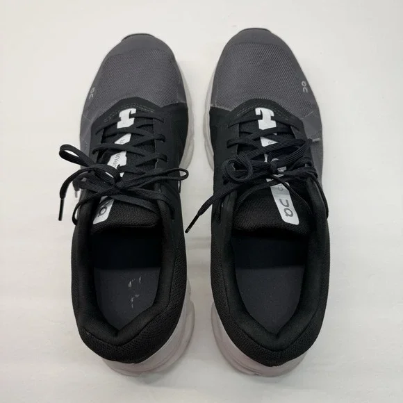 On Cloudrunner Eclipse Frost Men's Running Shoes Size 11 Black And Grey - Picture 8 of 10